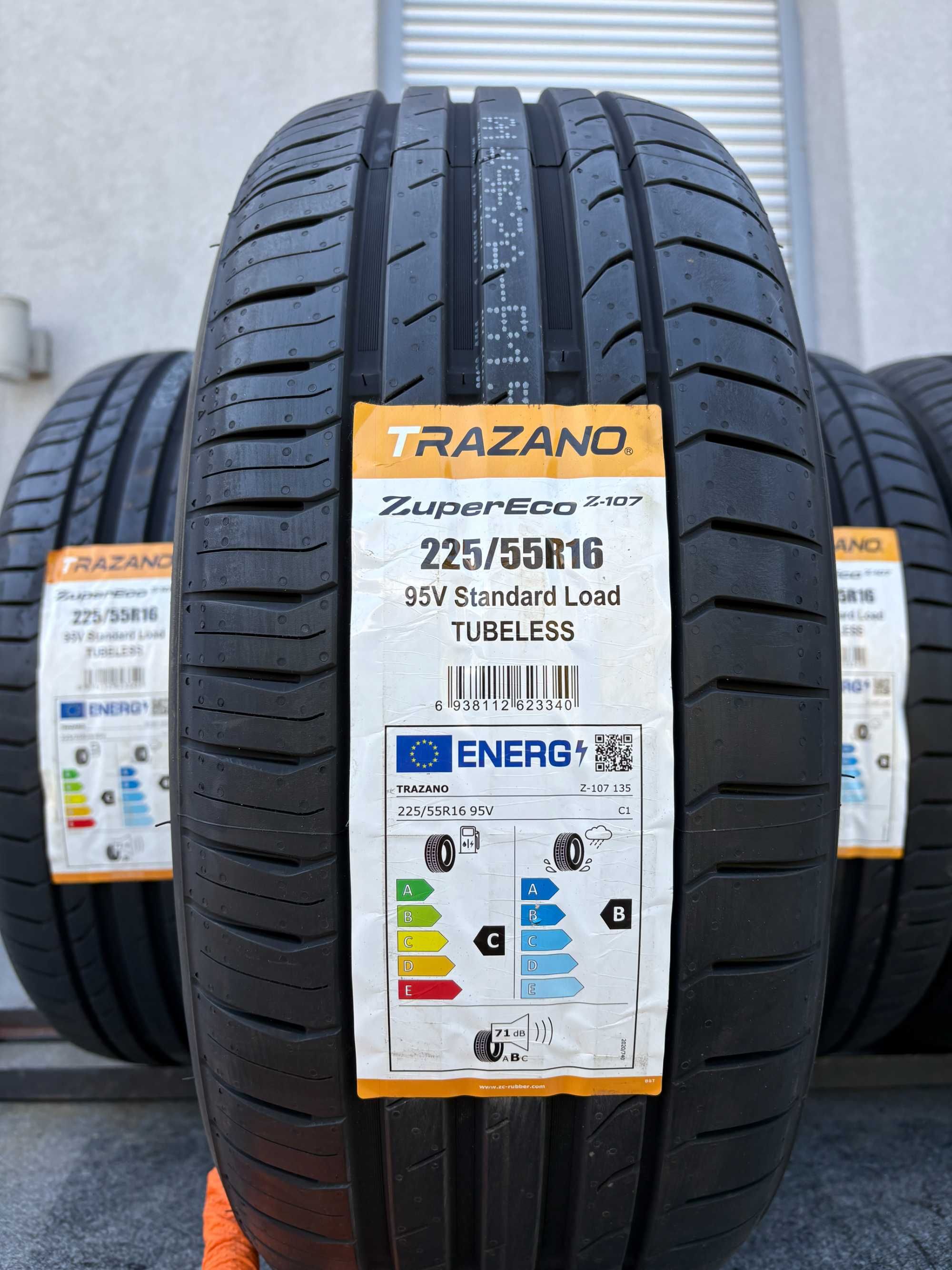 4szt letnie 225/55R16 Trazano Z107 95V C,B,71db prod. 2024r gwarancja