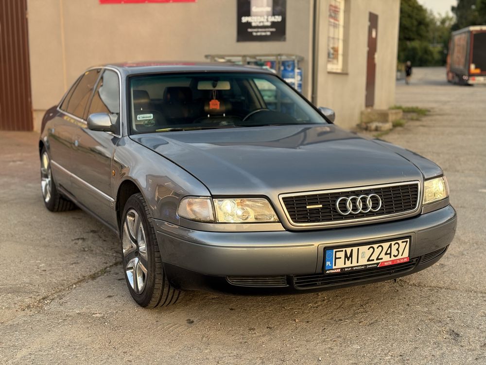 Audi A8 D2 3.7 V8 LPG QUATTRO 230 KM Szyberdach ALU xenon SKÓRA HAK