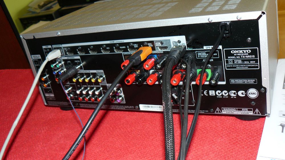 ONKYO TX-NR515 4K Amplituner 7.2 kanałów 7x130W