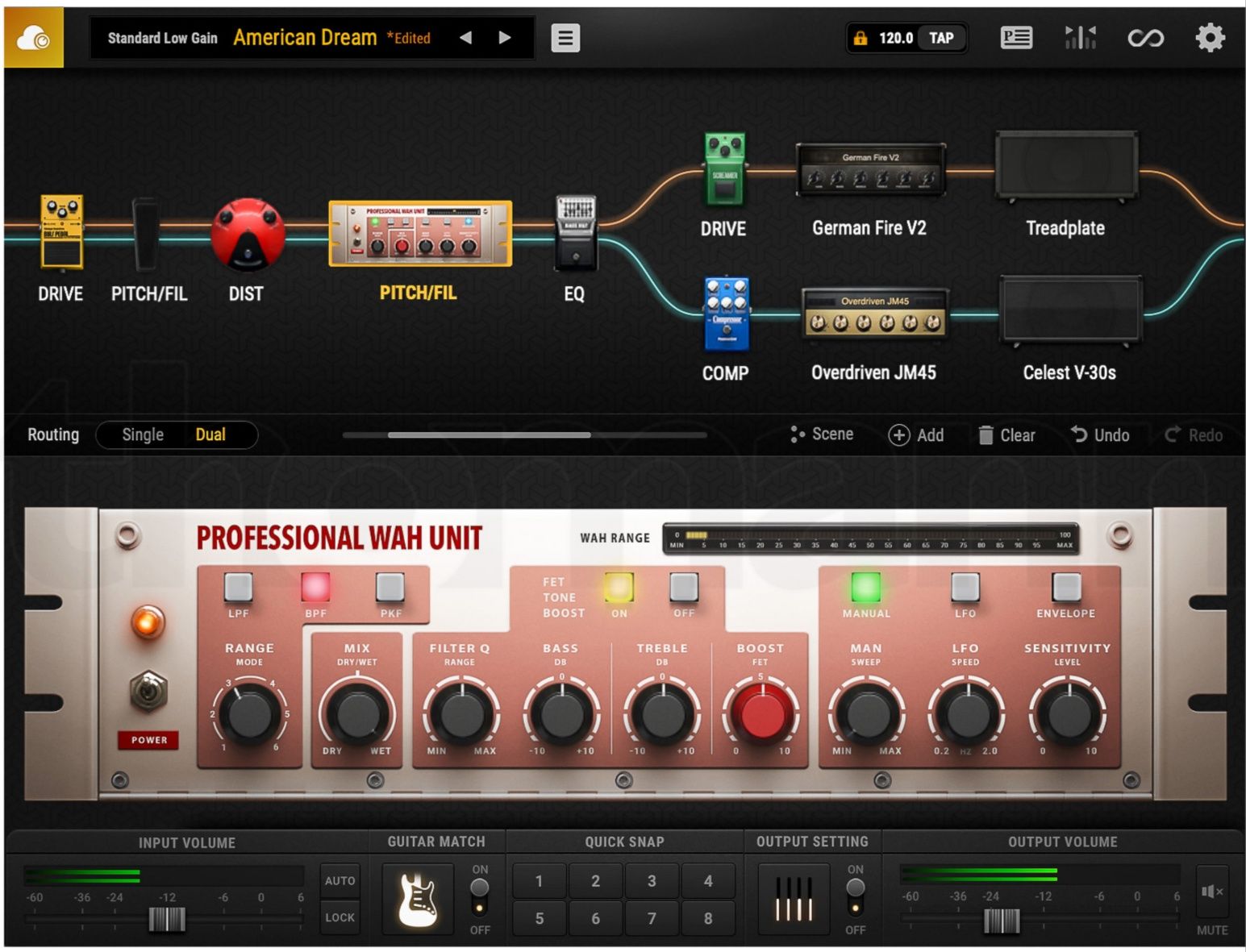 Positive Grid Bias FX2 Elite + Interface / pedaleira HB MP-500