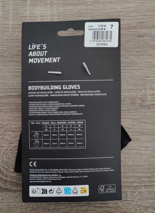 Luvas Fitness Doone Force "NOVAS"