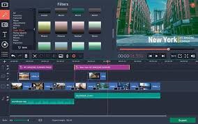 Software de edição de video movavi video editor