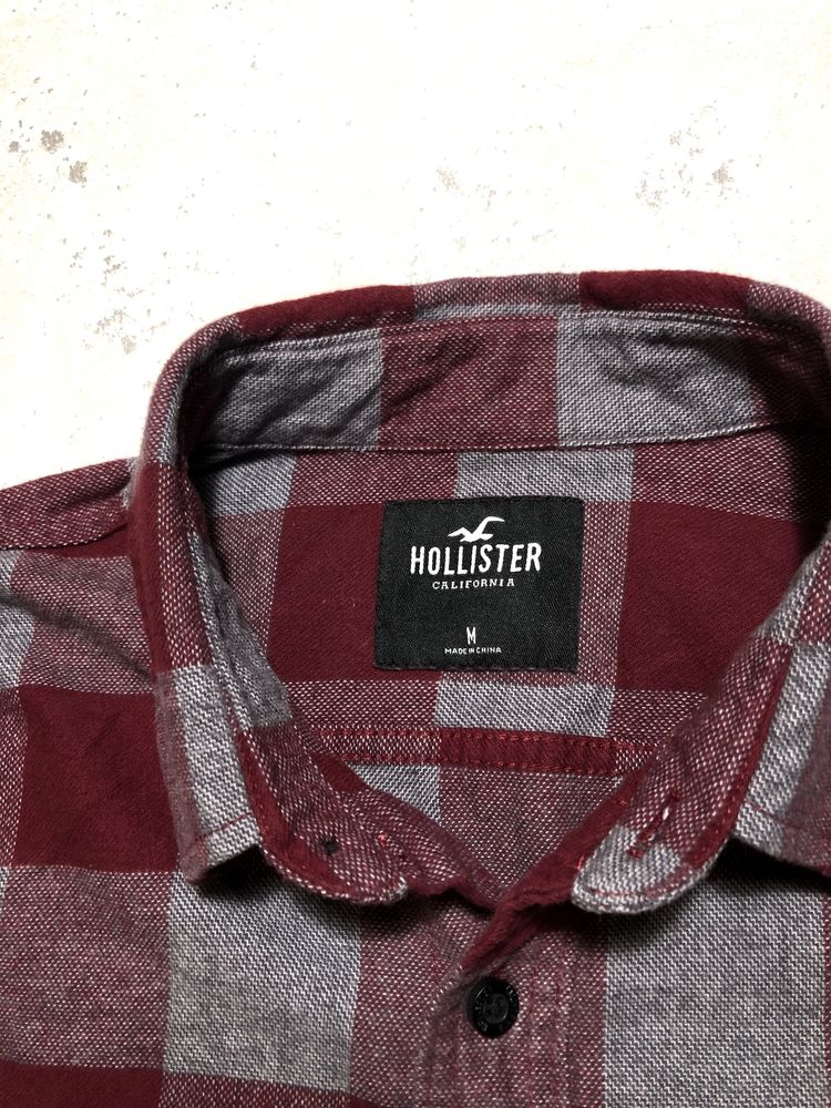 Сорочка Holister Flannel Overshirt casual cargo classic vintage