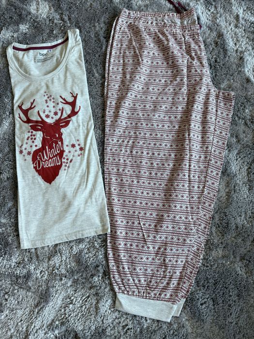 Piżama świąteczna bonprix 56/58