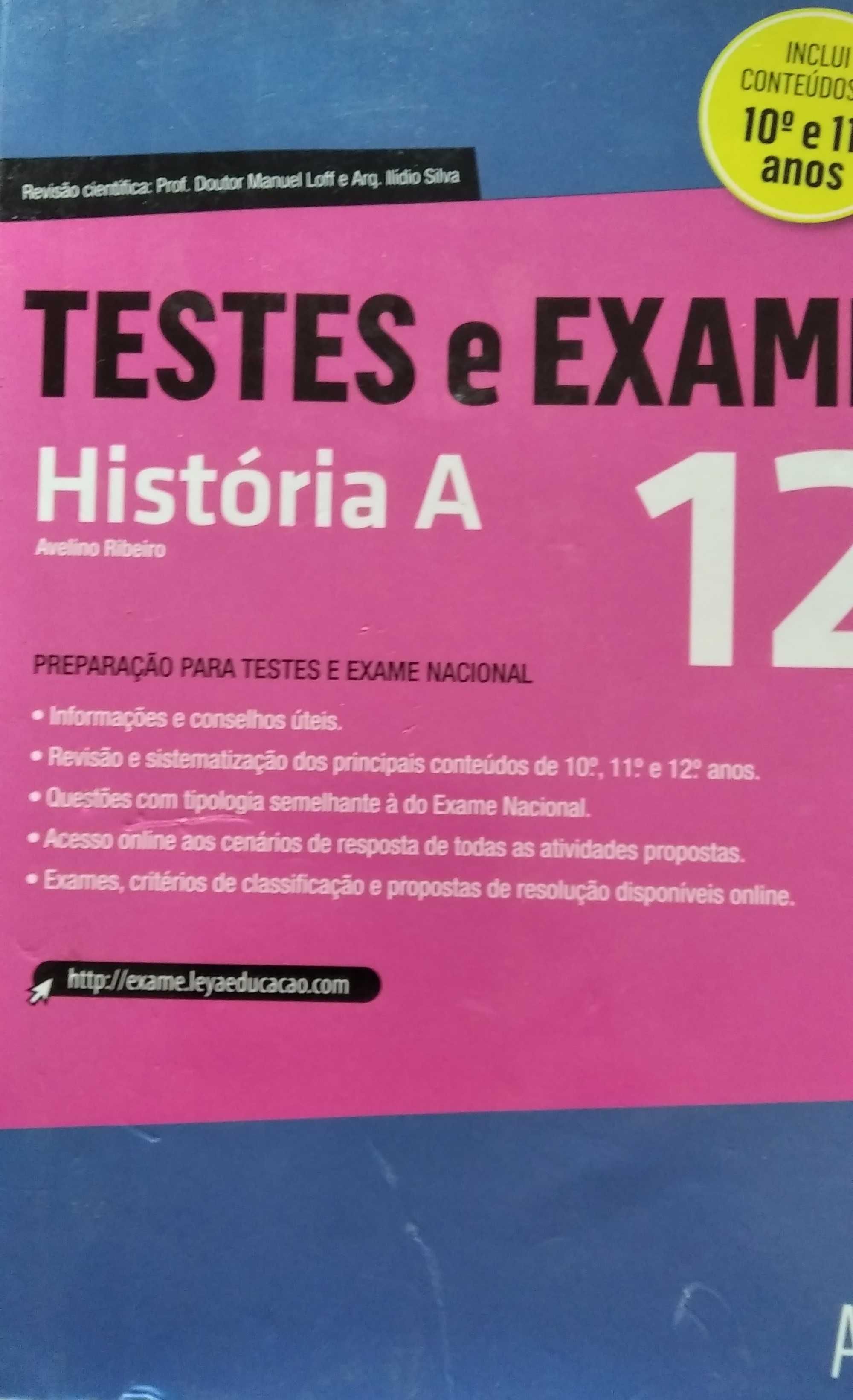 12 Ano Preparação para o Exame final de Historia A