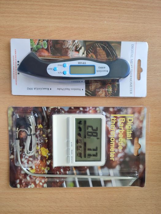 Електронний термометр кухонний для м'яса для барбекю щуп