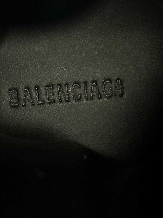 BALENCIAGA Alaska Ski Boots Leather Black ботинки буты черные чорні