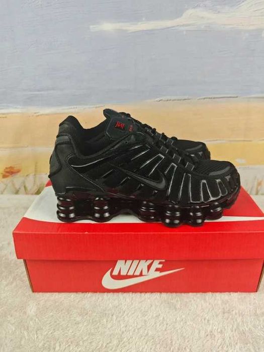 Nike Shox TL Czarny Metal Hematyt  Biegania / Rozmiar 41