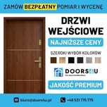 Drzwi z MONTAŻEM WEJŚCIOWE, z montażem, do bloku, dźwiękoszczelne