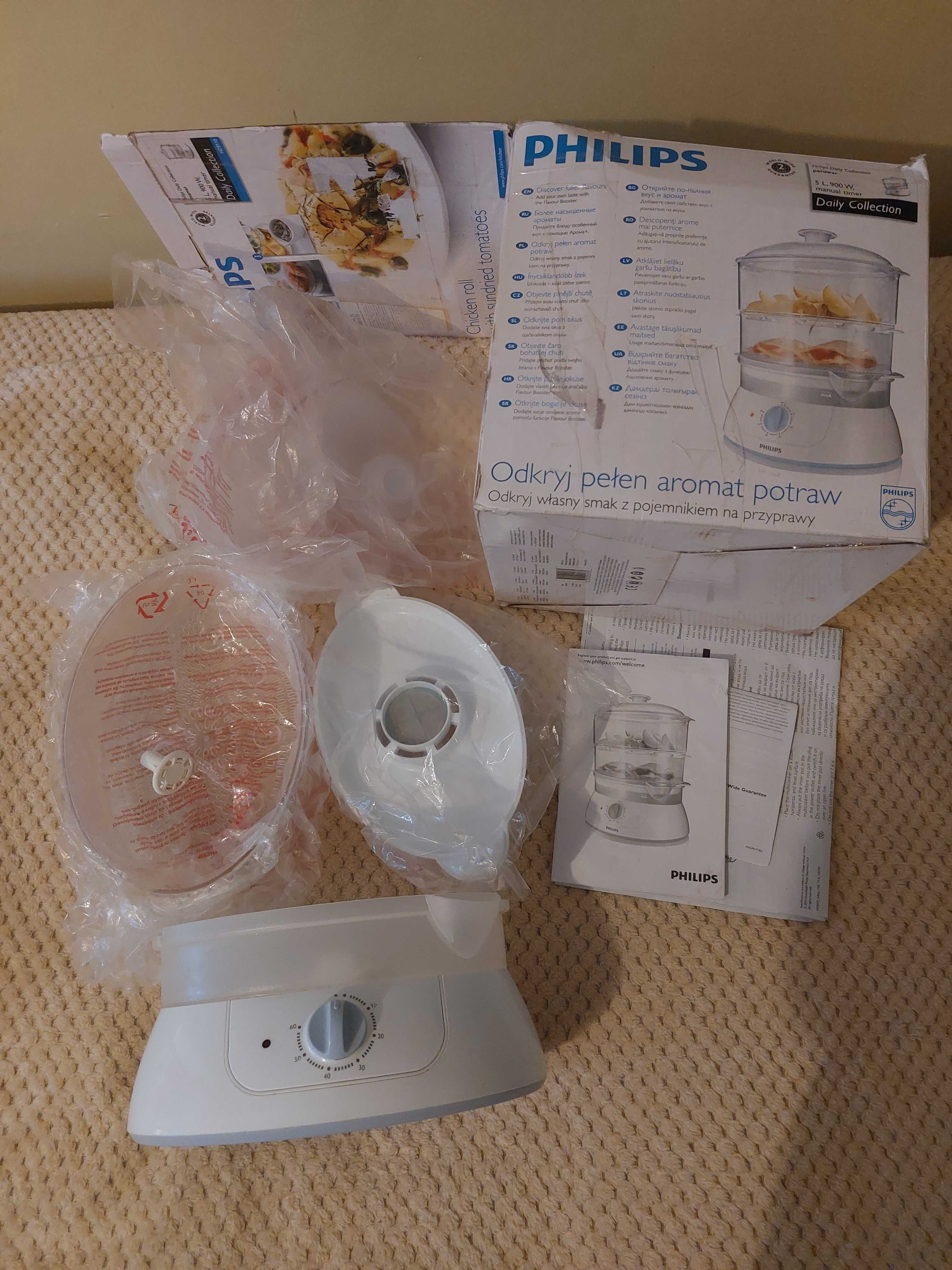 Używany parowar Philips HD9110/70 – Doskonały do zdrowego gotowania!