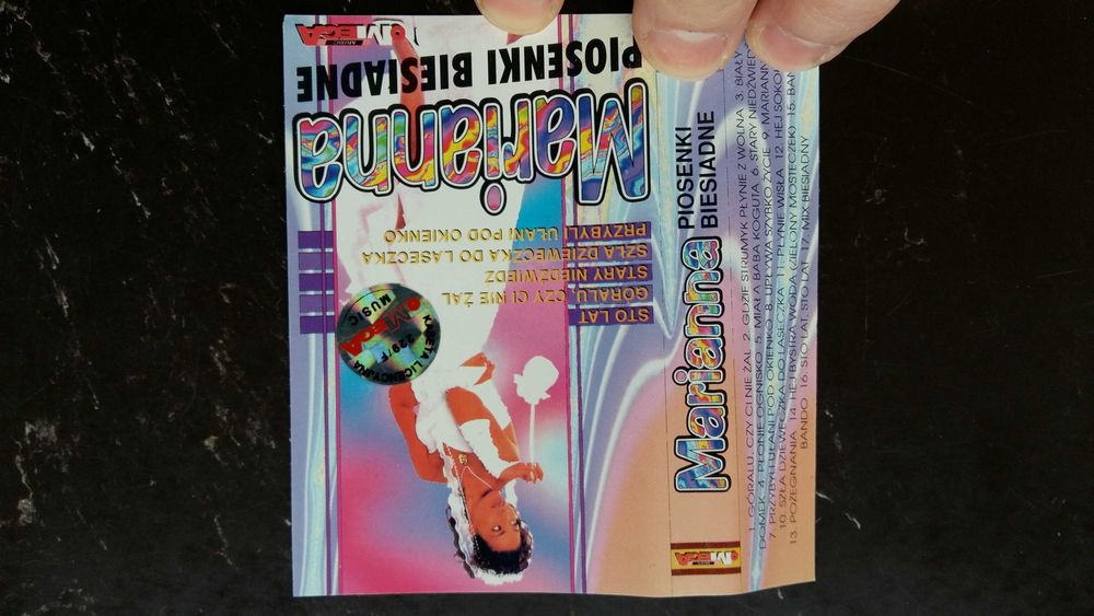 Kaseta magnetofonowa Floryda Dance Band Marianna- Piosenki biesiadne