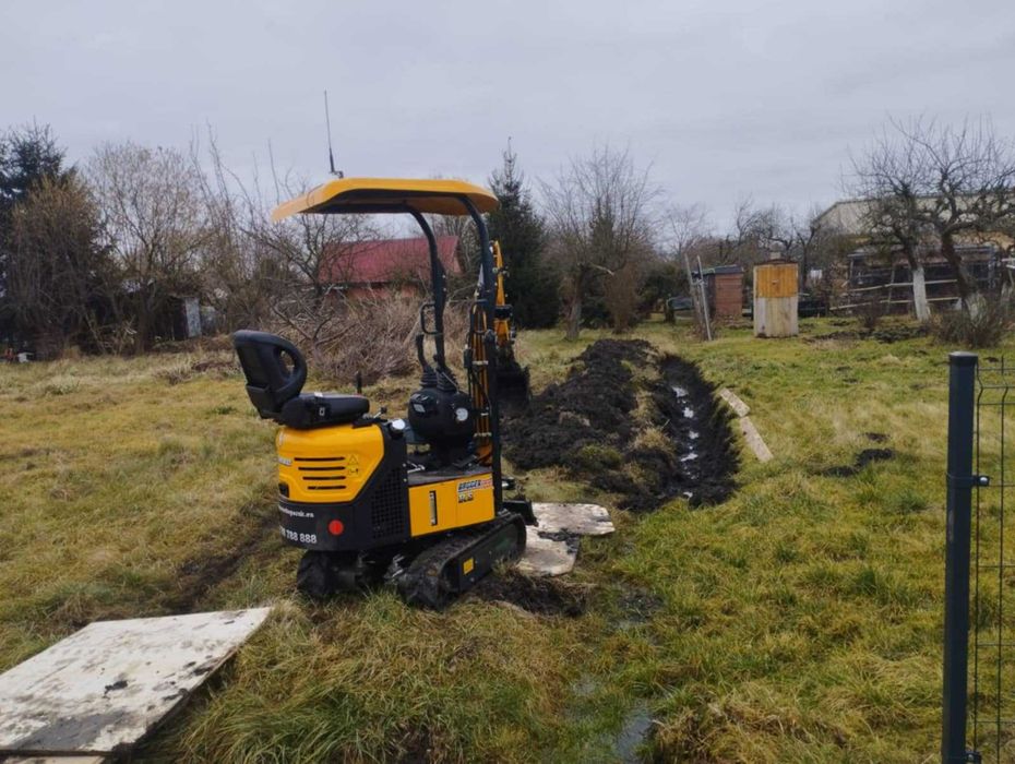 Wykopy drobne prace