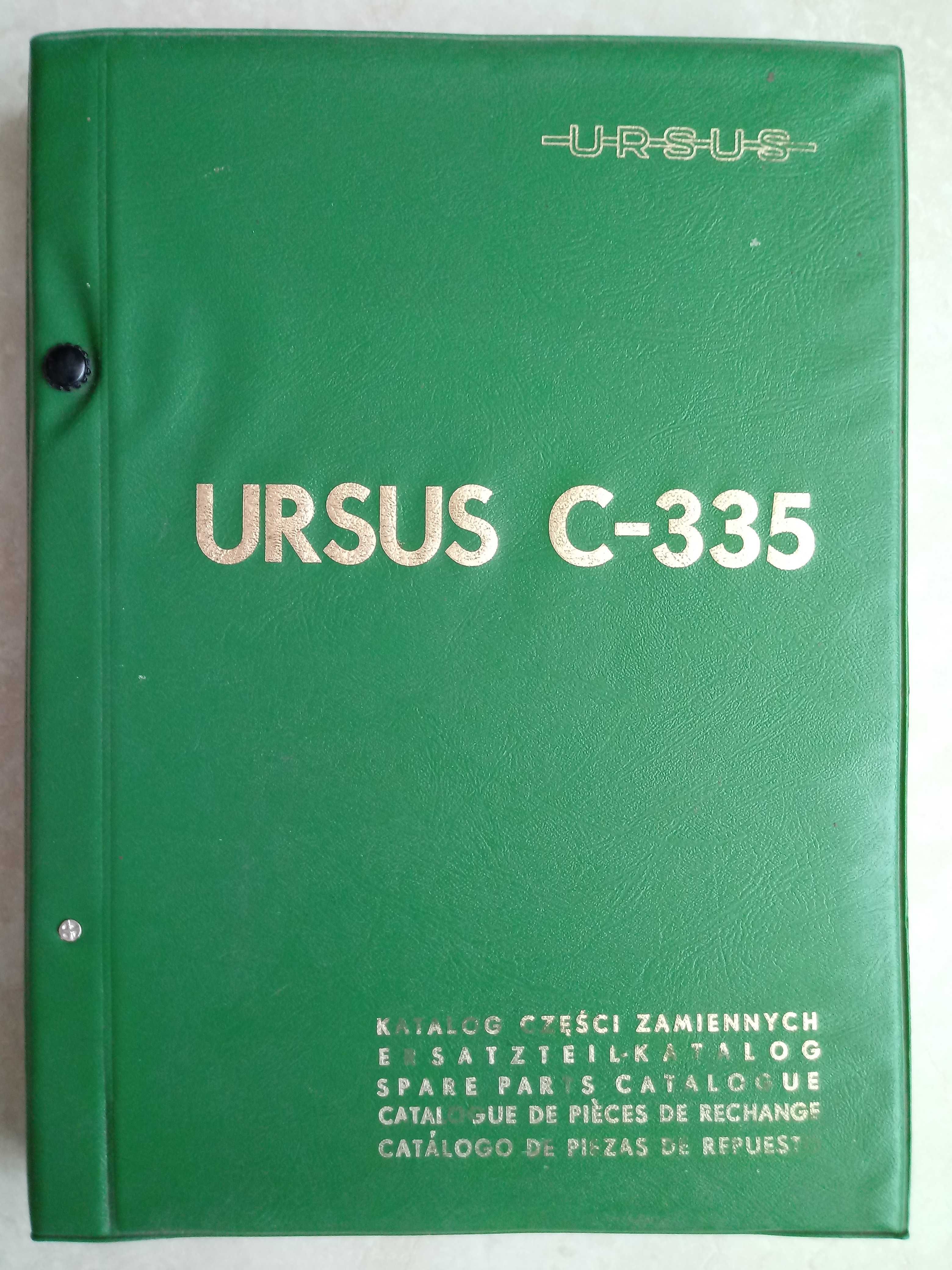 Katalog URSUS 335 ORYGINAŁ PRL 1987 rok , 508 stron