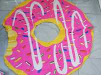 Koło do pływania  różowy Donut  mega pączek