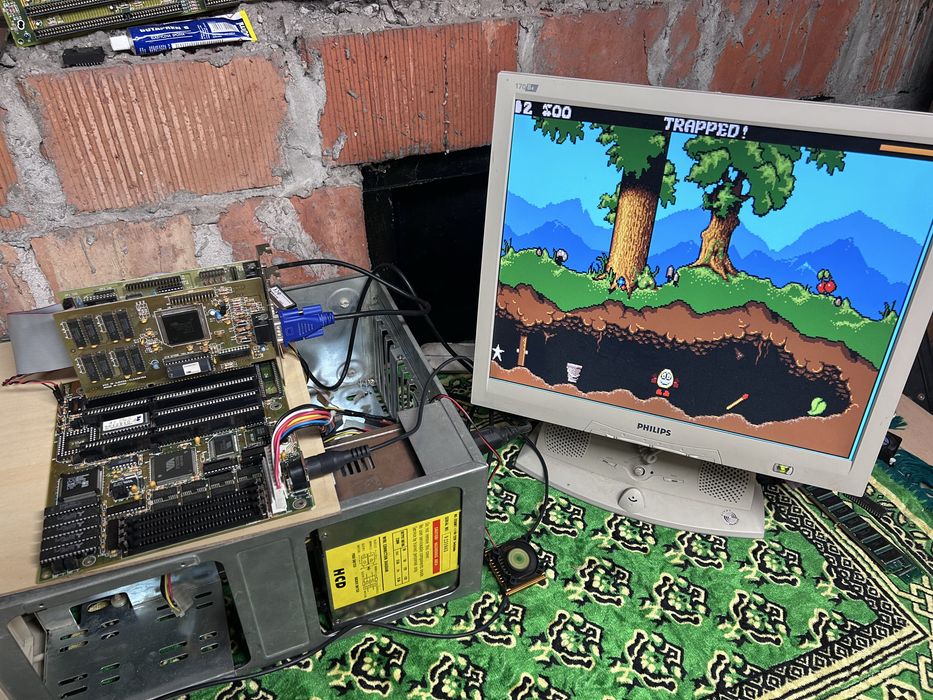 FIC 386GT Retro plyta główna 386 DX 40 Award Bios!