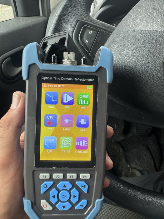 Mini Otdr Multifunções