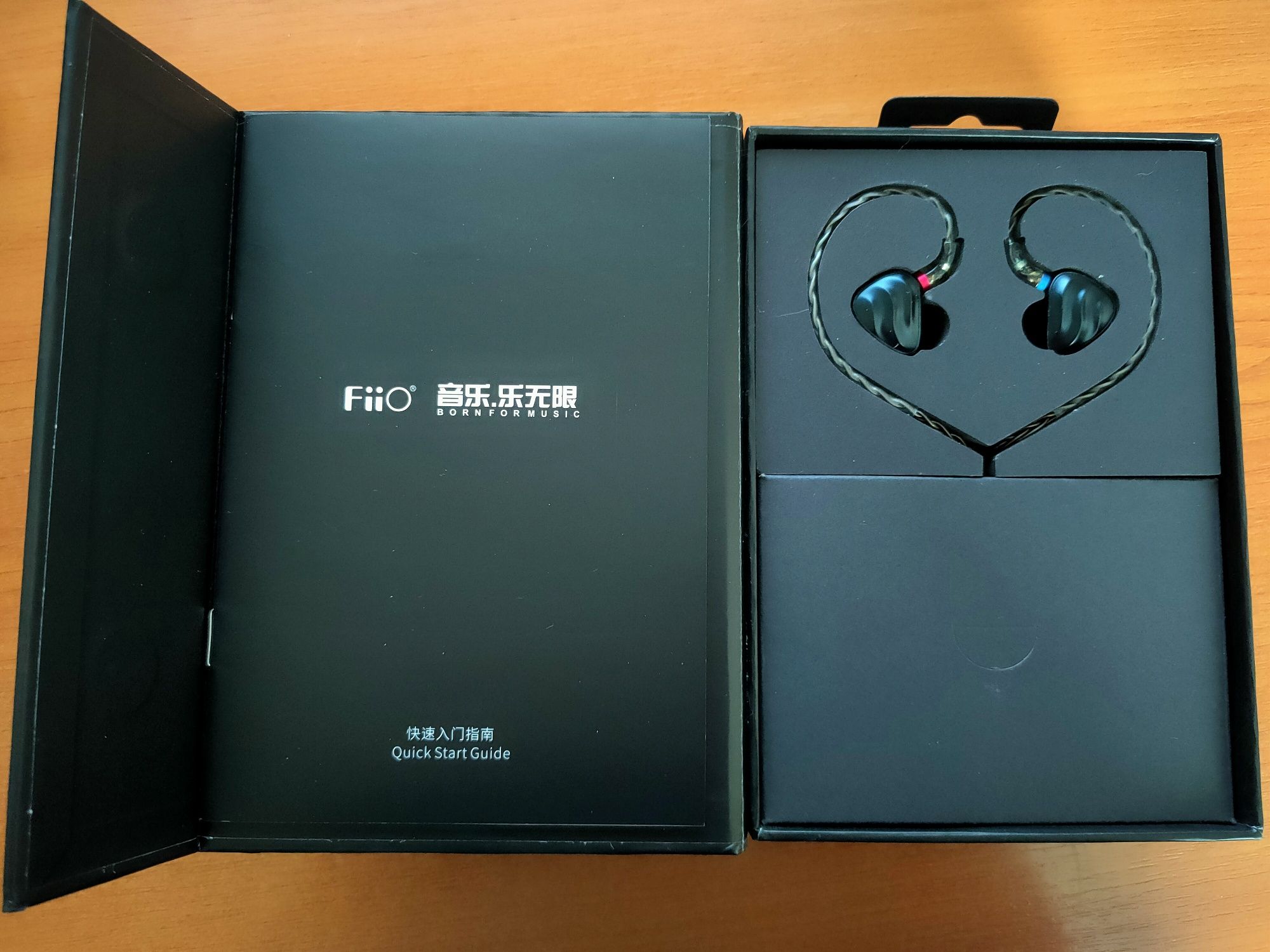 Навушники Fiio FH3 + кабель Fiio LC-RC MMCX