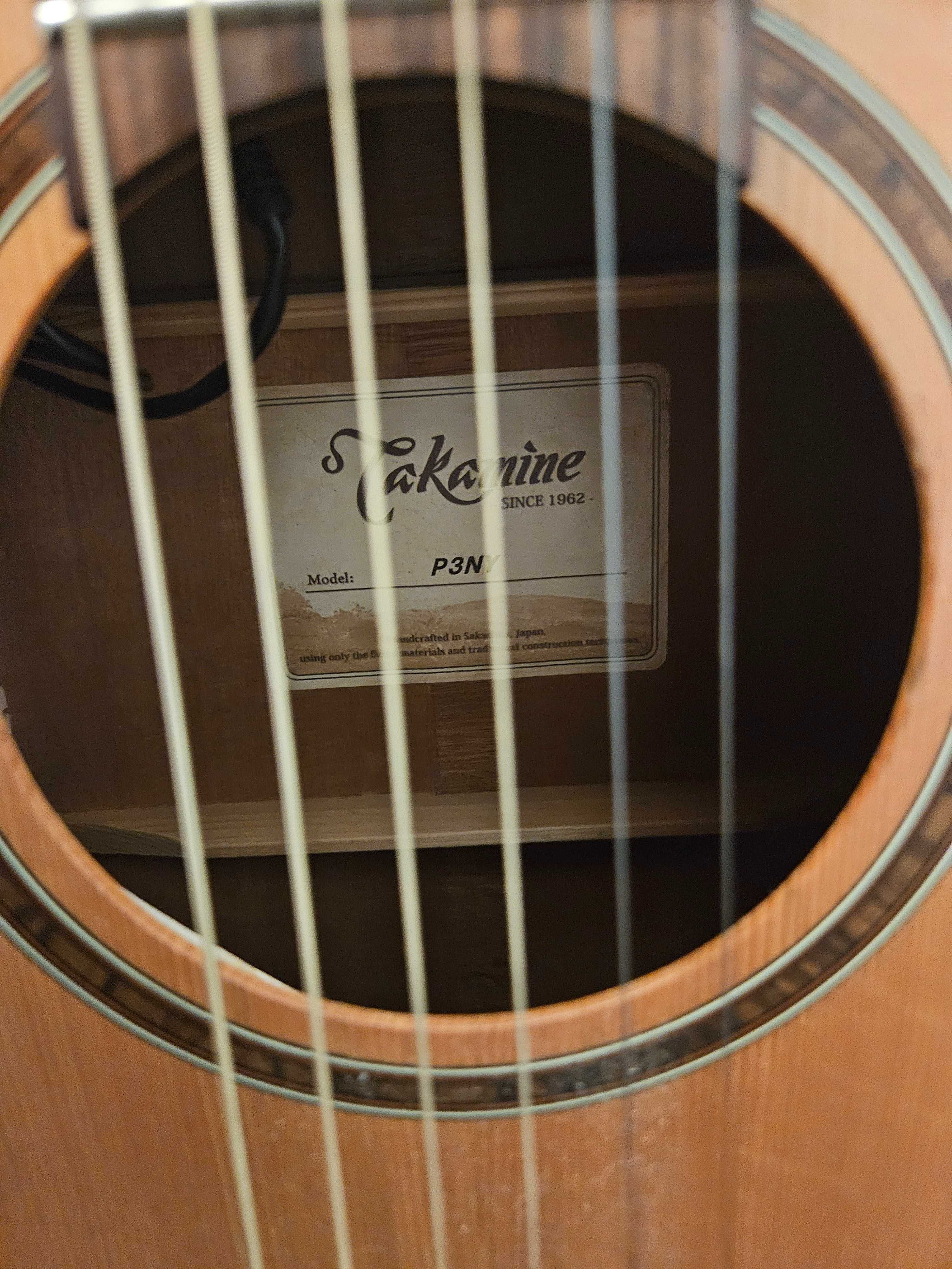 Takamine P3NY - Gitara prof. elektro akustyczna parlor - po lutniku