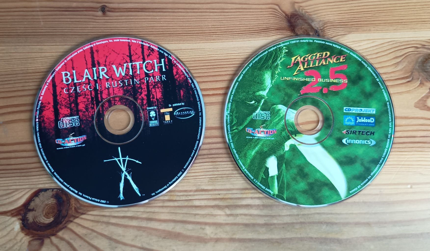 CD Action Blair Witch Część 1 Rustin Parr i Jagged Alliance 2.5
