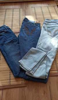 Spodnie Hollister  jeans W27 za 3 pary