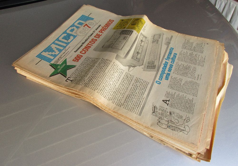 Micros Se7e - Colecção "quase" completa - - - - -Jornal de Informática