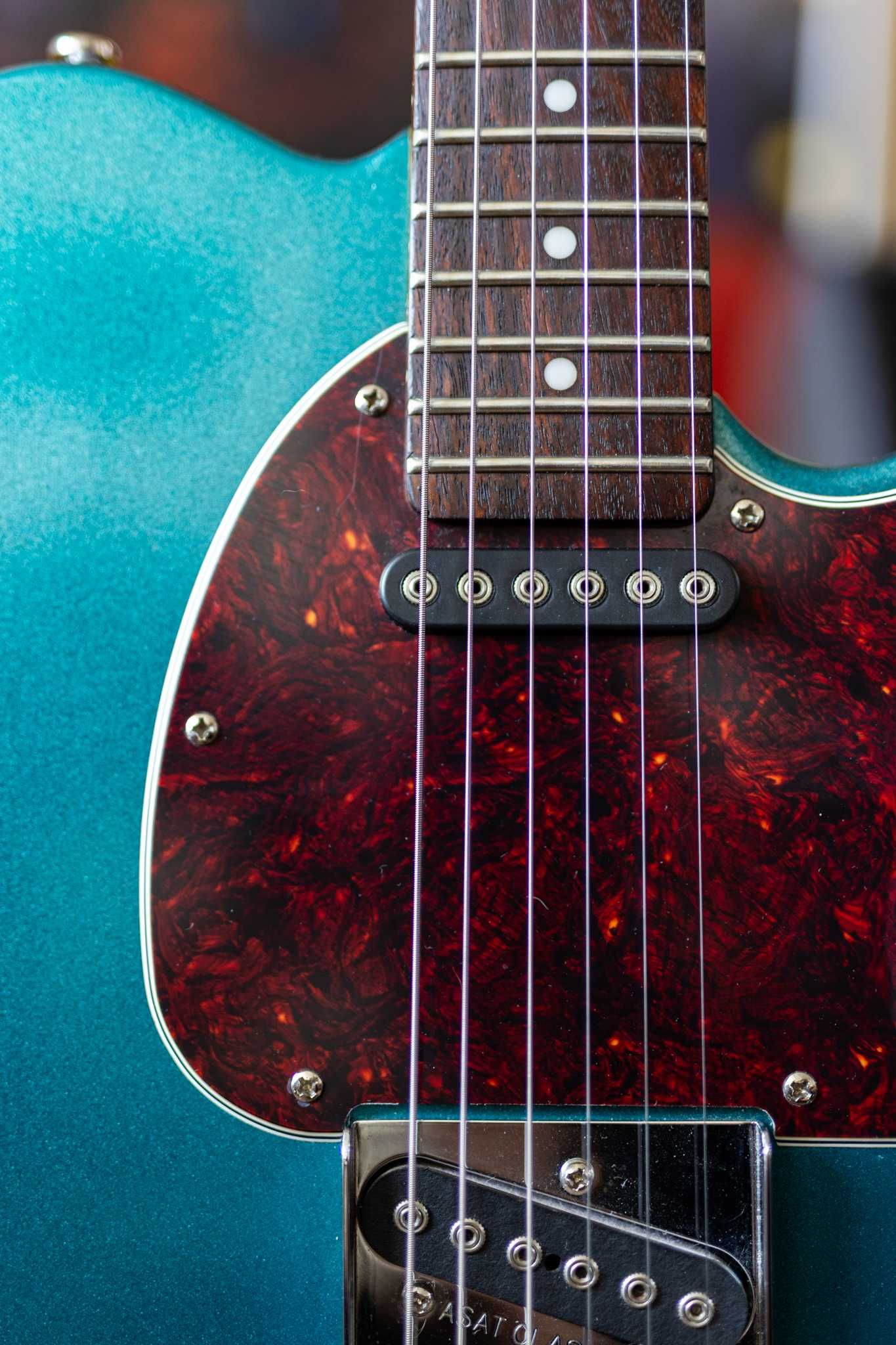 Gitara Elektryczna G&L Tribute ASAT Classic Emerald Blue Telecaster