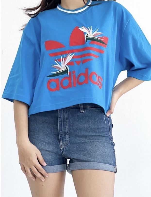 Футболка adidas magugu  голуба оригінал