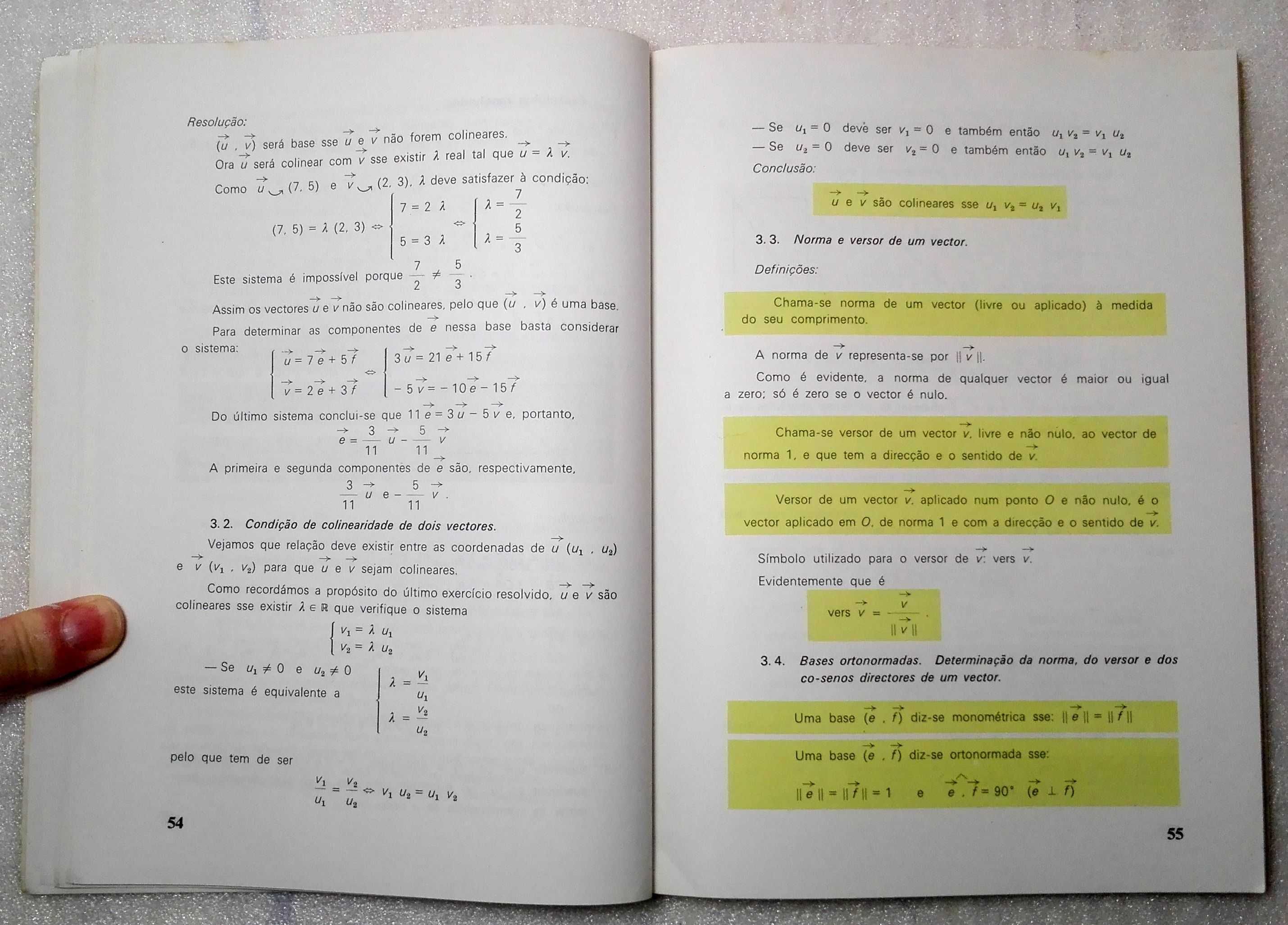 Livro Compêndio de Matemática - 2º volume - 10º ano