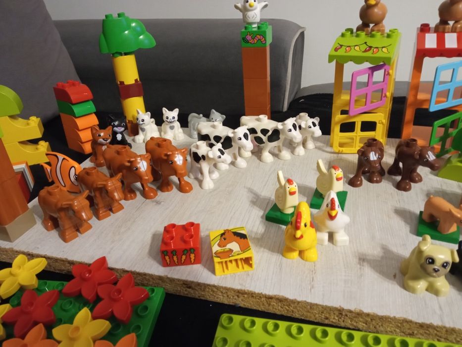Lego Duplo zestaw XXL zwierzęta domowe 44 sztuki