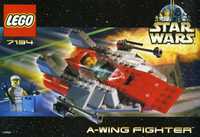 Lego 7134 a-wing komplet stan BDB