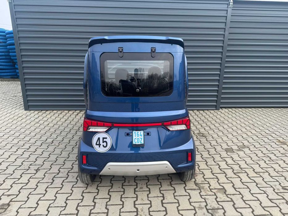 Elektryk Microcar Stormborn XL 12.2024 przeb. 78km aixam l6e  14lat