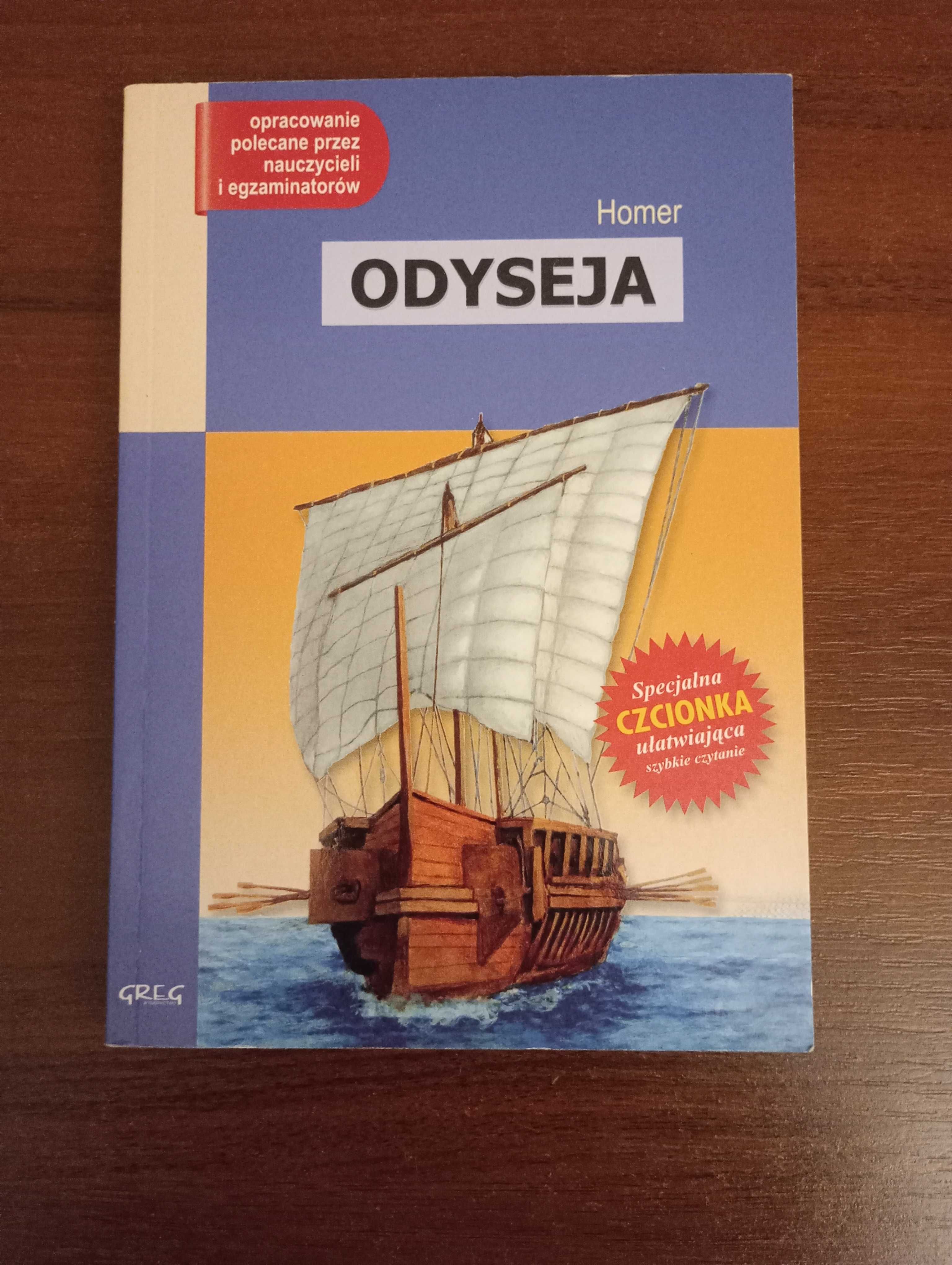 Odyseja Homer z opracowaniem GREG
