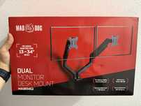 Uchwyt MAD DOG MA1034S2 na 2 monitory 13–34” – stan idealny