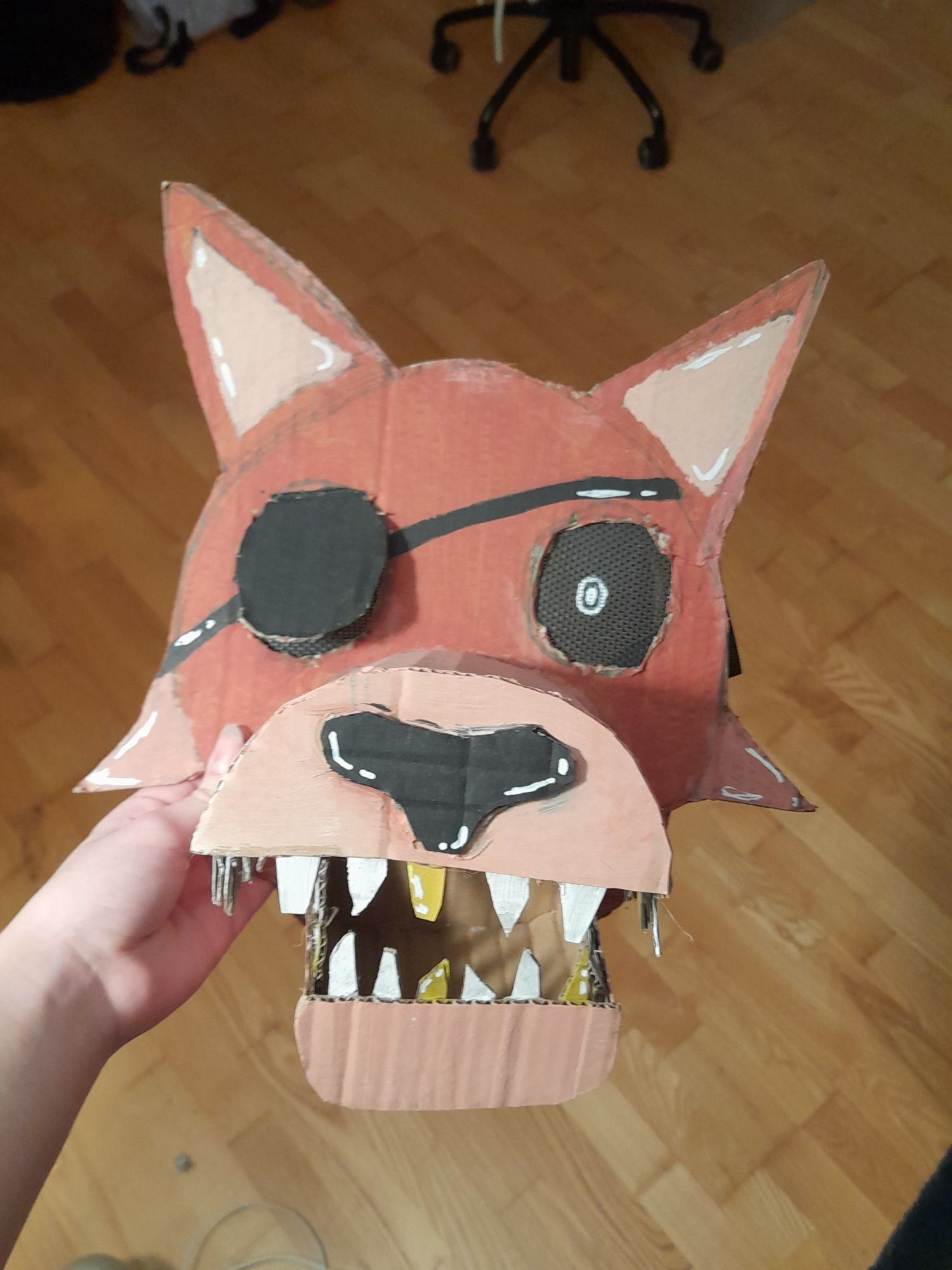 Foxy fnaf, maska