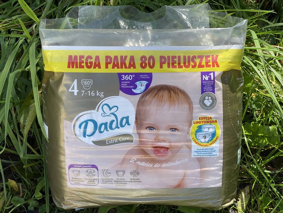 Dada extra care МЕГАПАК Памперс Подгузки Підгузники Памперсы Dada