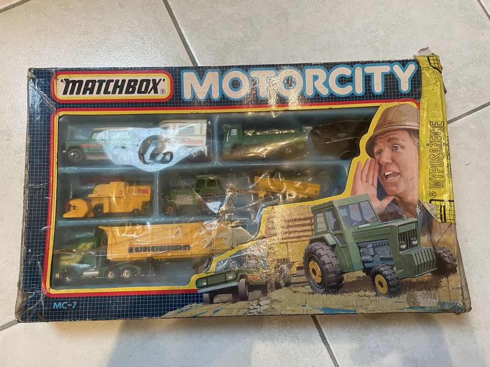 MATCHBOX motorcity zestaw starych resoraków