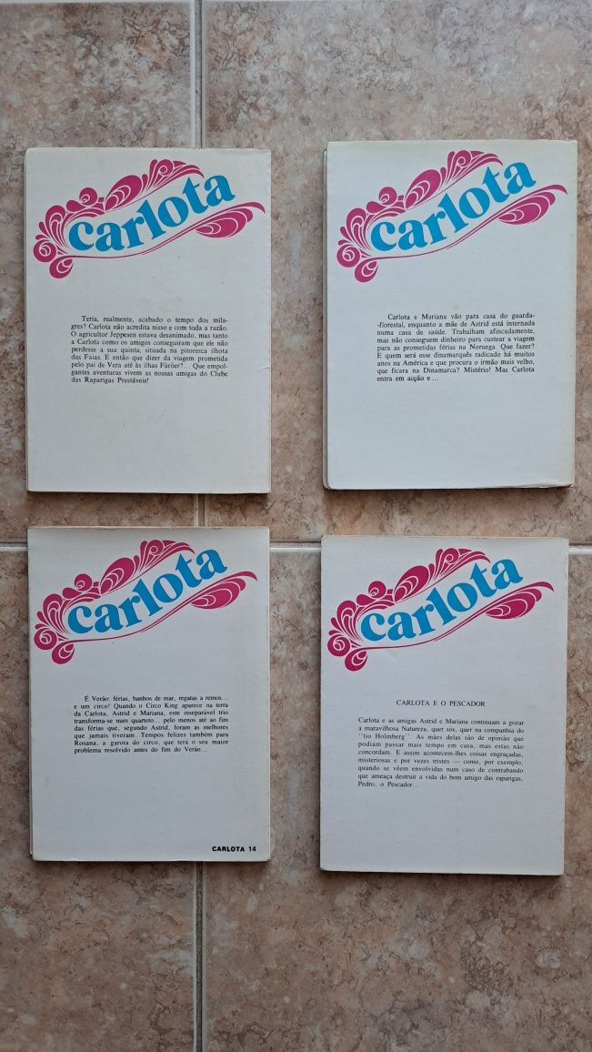 Livros da Carlota