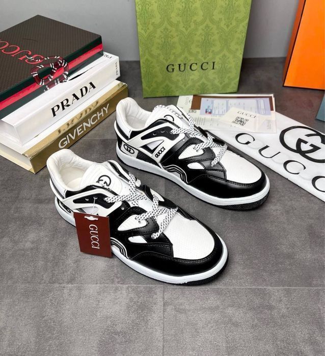 Брендовые мужские кроссовки кеды GyCCI Louis Vuitton