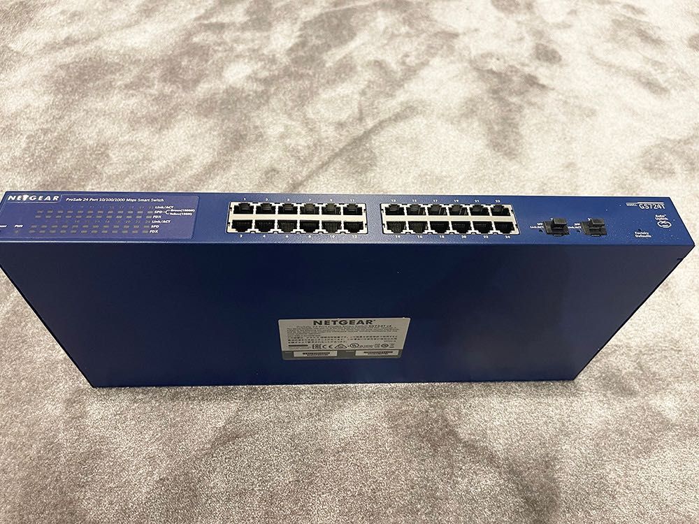 NETGEAR Pro Safe 24 port GS724T