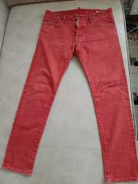 Dsquared- czerwone jeansy