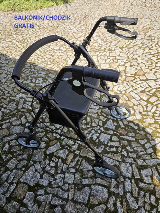 Wózek elektryczny inwalidzki Antar AT52304+ gratis balkonik/chodzik