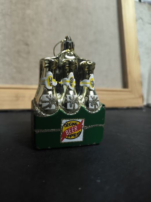 Enfeite de Natal Garrafas de Cerveja
Este enfeite de Natal tem o forma