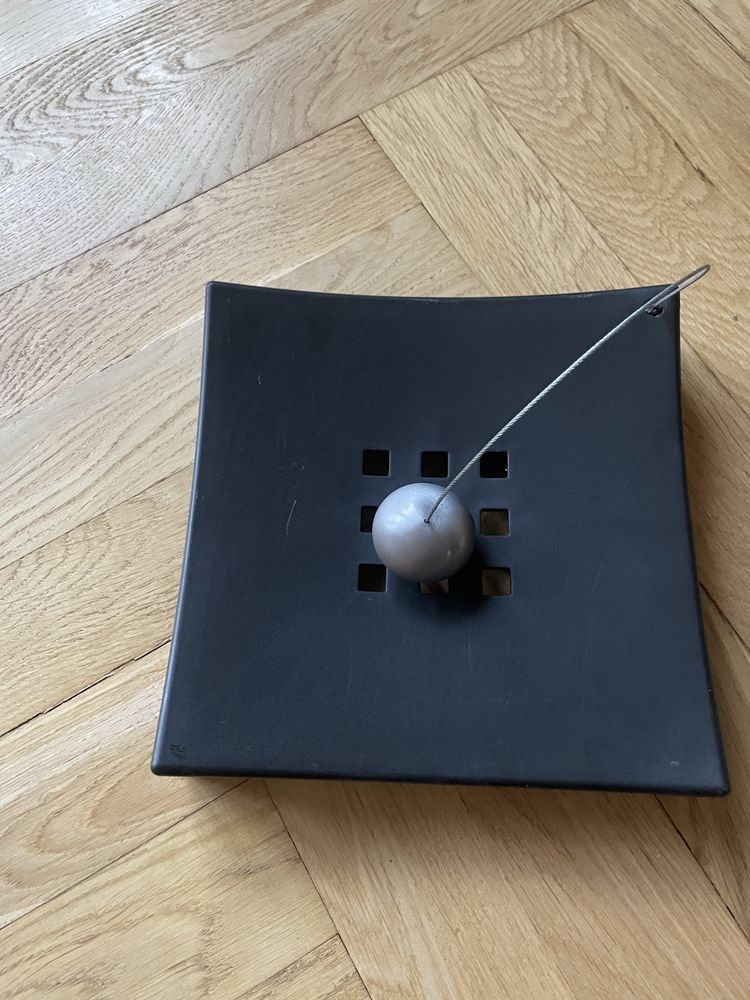 Serwetnik czarny z obciążnikiem Ikea
