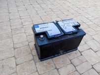 Аккумулятор, AGM, 80 Ah, 800 A, VARTA , 2012 год выпуска, б/у,