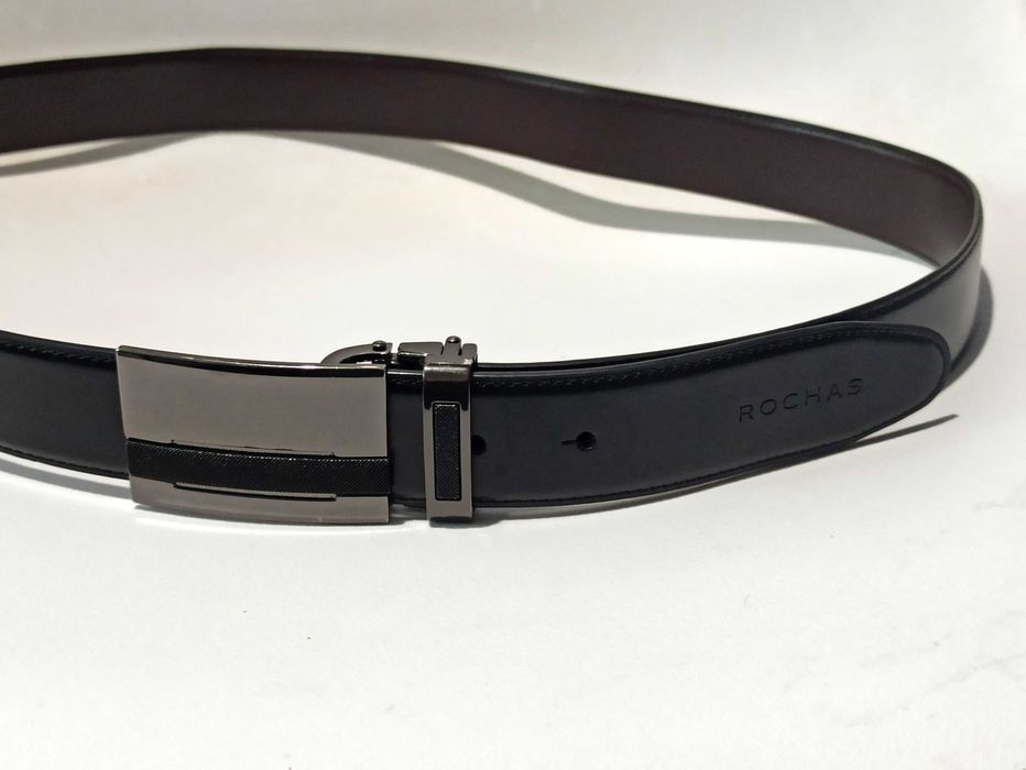Ремень мужской кожаный Rochas
