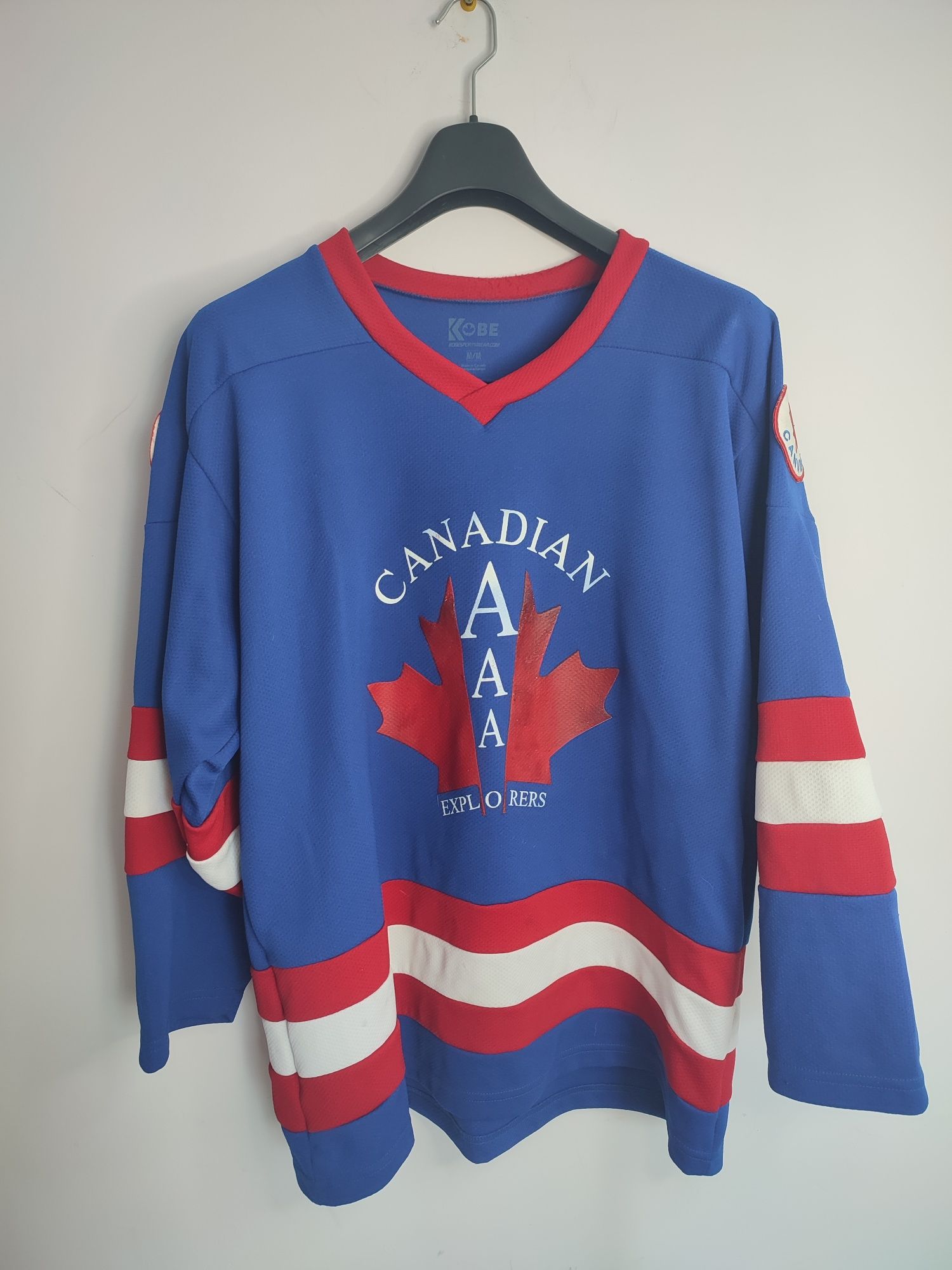 Оригинал хоккейная джерси футболка Канада made in Canada vintage 14