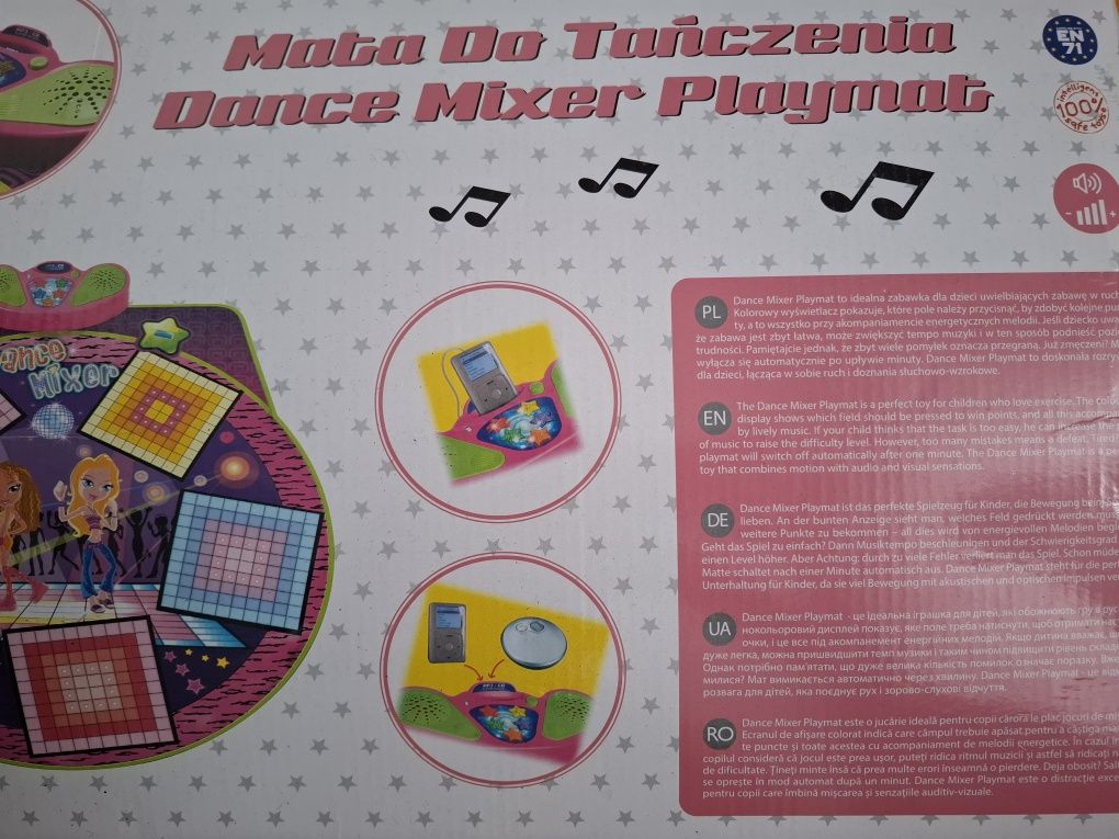 Mata do tańca tańczenia zabawka smiki