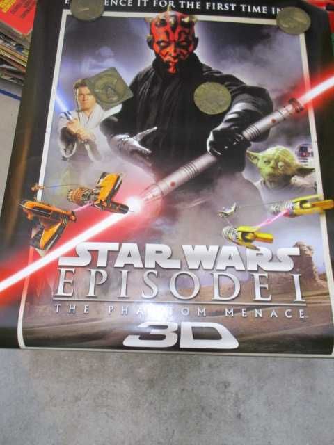 Cartazes originais filmes Star Wars usados nos cinemas