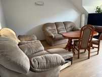 Meble do salonu komplet sofa, fotele, stol,stolik rtv i 2 krzesla
