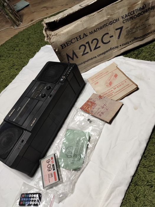 Весна магнитофон кассетный стереофонический